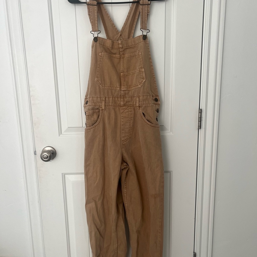 We The Free Brown Jumpsuit Overalls